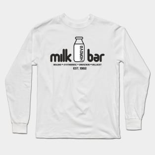 korova milk bar moloko clockwork orange Long Sleeve T-Shirt